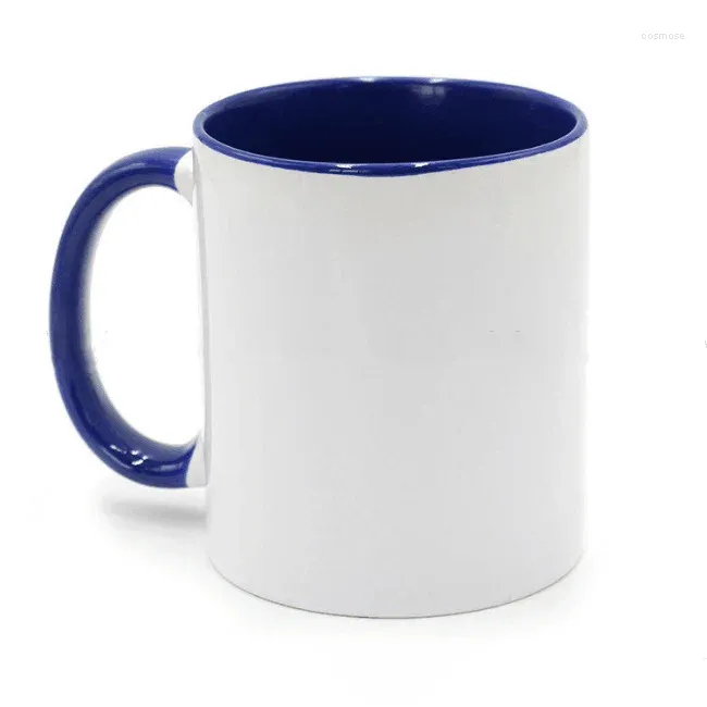 Tasses à imprimerie personnalisée tasse en céramique de café blanc ordinaire