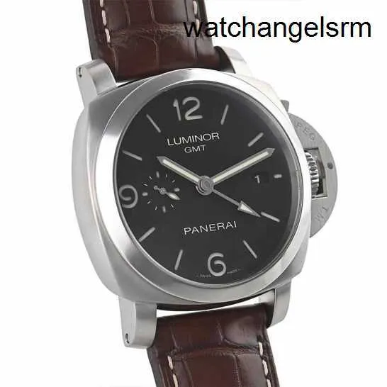 Tactical Wrist Watch Panerai Luminor Series Swiss Watch Mens Mechanical Watch Famous Watch Luxury Watch PAM00320 Precision Steel 44mm