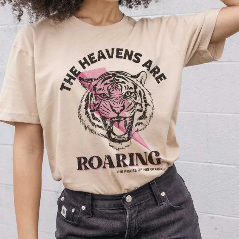 T-shirts masculins Tiger imprimer femmes vintage chrétiens religieux t-shirts Jésus foi graphique ts Bible Verse T-shirt esthétique Catholic Shirt Top T240510