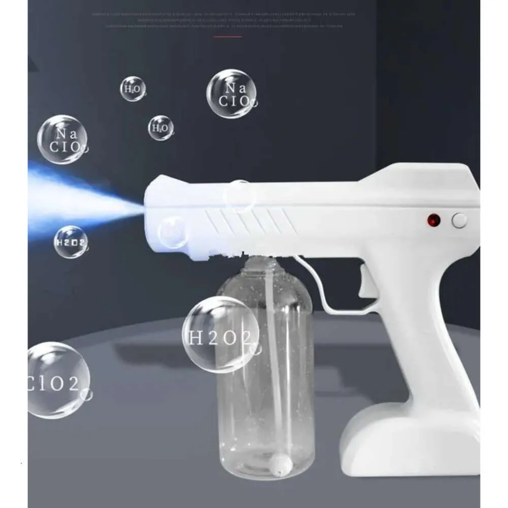 Chargeable Gun 800Ml Sterilizer Spray Wireless Blue Ray Nano Disinfactant Sprayer Fs9001 er