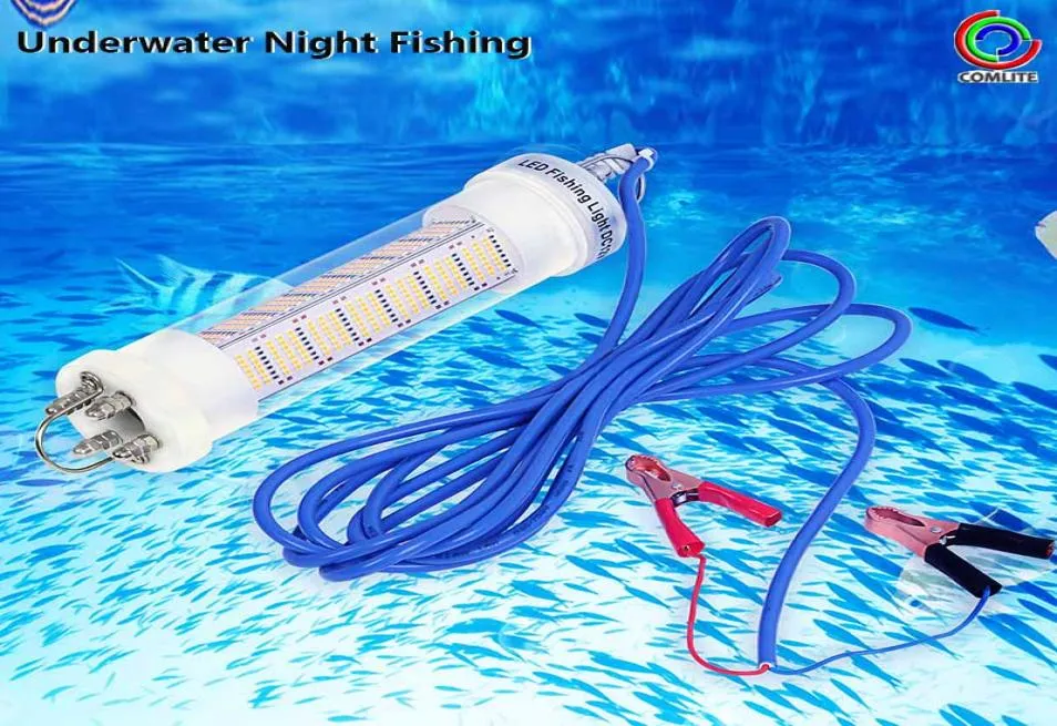 DC12V LED LIGHT釣りルアーベイト200W Deepwater Crank Bass Squid Fishing Light9588994