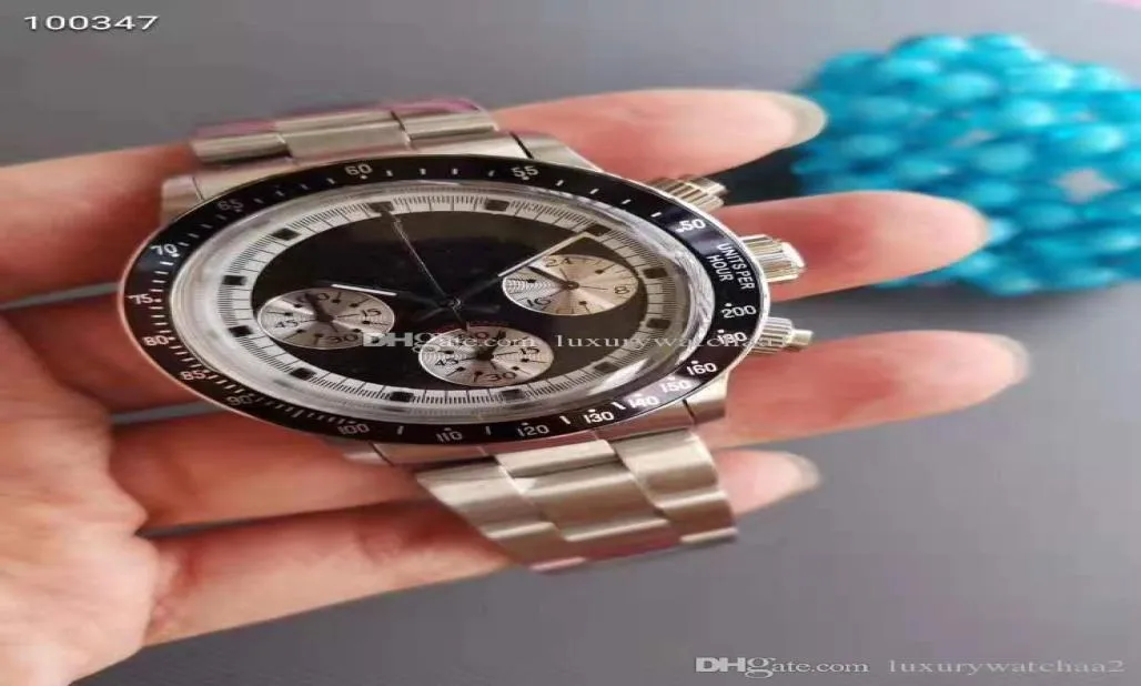 Les femmes de luxe rétro de haute qualité montres pour femmes Paul Newman quartz chronographe dayton ringle en acier inoxydable Sports 2823016