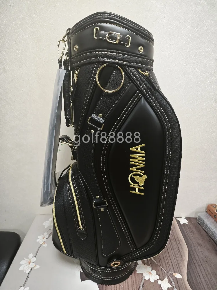 Ny high-end golfväska Rivet 2024 Ny Brand Stand Bag Ultra Lightweight Portable Professional Golf Club Bag