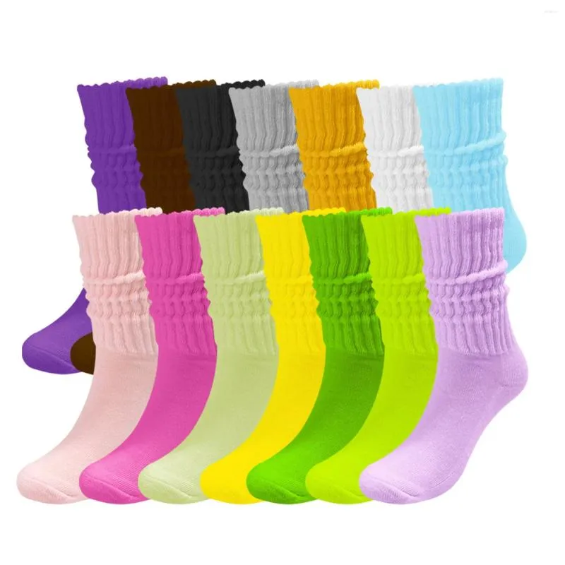 Chaussettes masculines Color de couleur unie à lacers