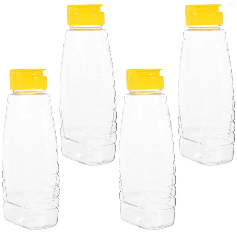 収納ボトルハニースクイーズディスペンサープラスチックソースコンテナ酢容器瓶調味料オイルクリアドレッシングサラダグラス