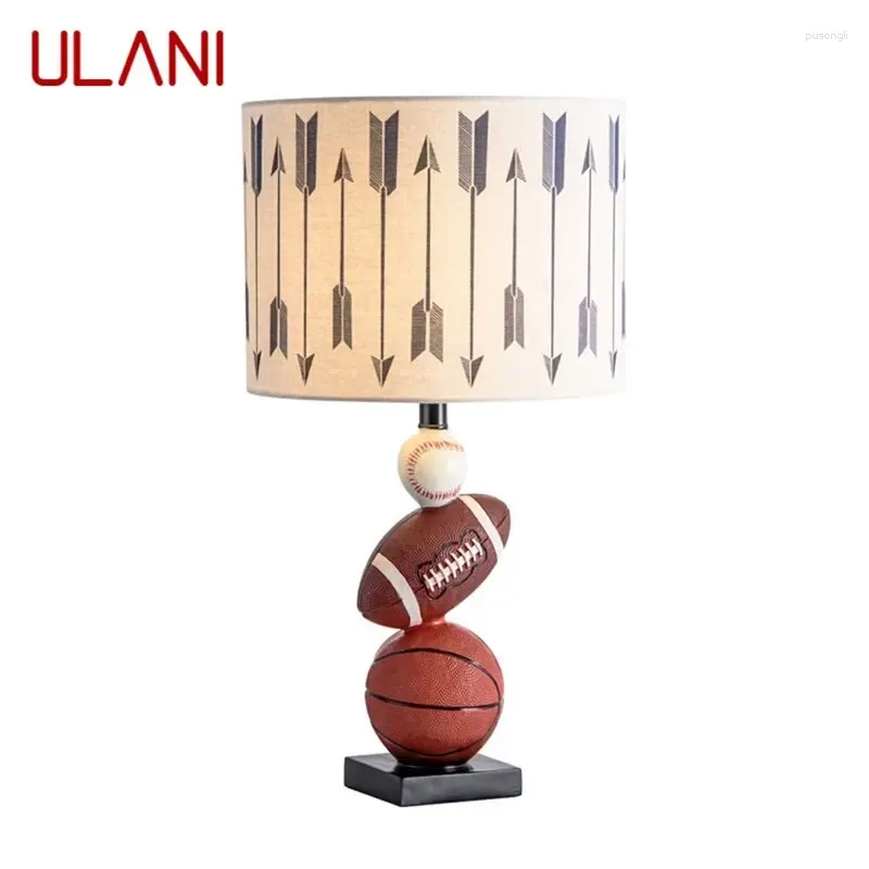 Lampade da tavolo ULANI Creative Cartoon Desk Lamp Light Contemporary Resina LED LED PER DECORAZIONE CAMERE CAMERA DEL BAMBINI