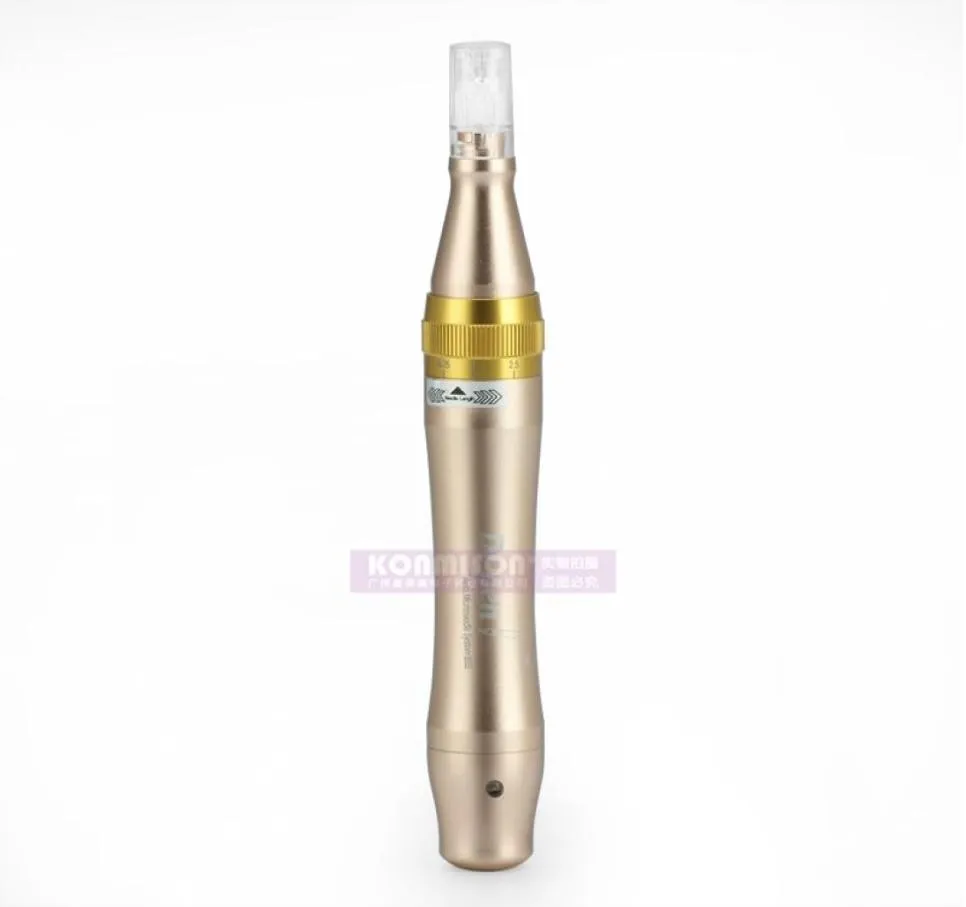 Oplaadbare DR Pen Ultima Electric Microneedling Gold Derm Pen Micro naaldtherapie Dermapen voor rimpel en anti -veroudering met 52PC6703846