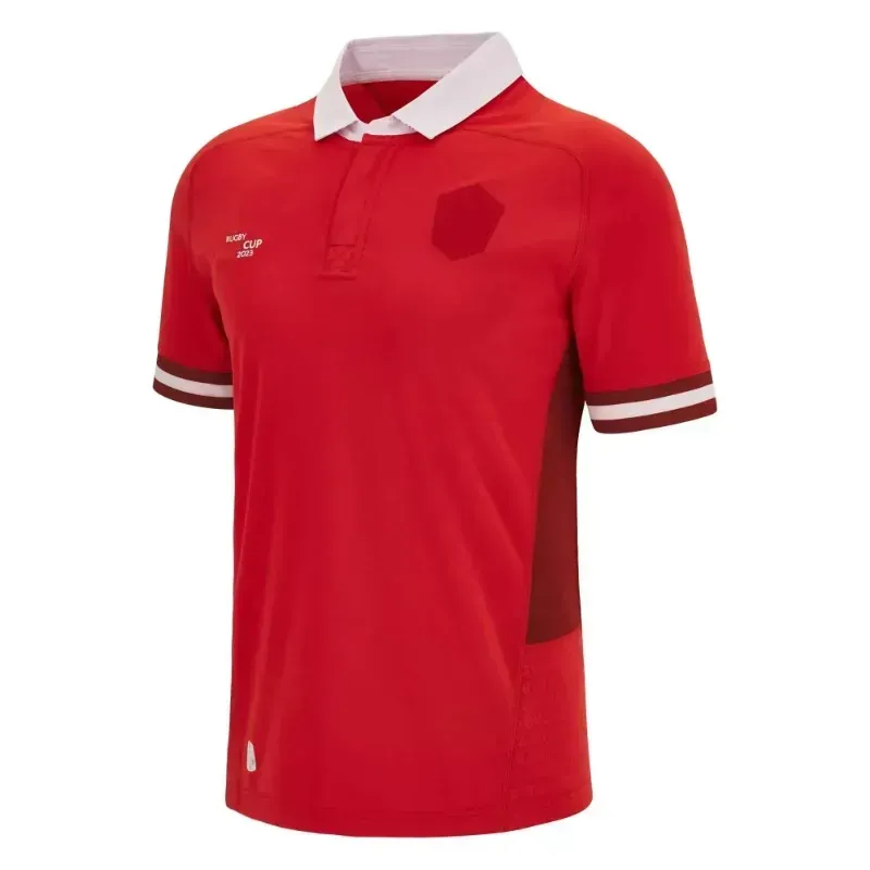 DHgate 2024 Wales National Team Cymru Jersey Polo T Shirt Welsh Rugby Training Top Sports Outdoors