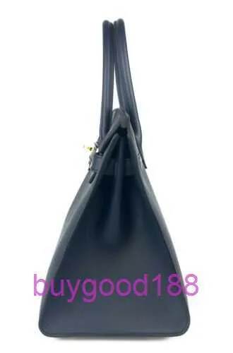 Aabirdkin Disdicate Luxury Designer Totes Sac 30 vendeur Blue Epsom Leather Gold Handware Handbag Hands Mand'sbag Crossbody Band