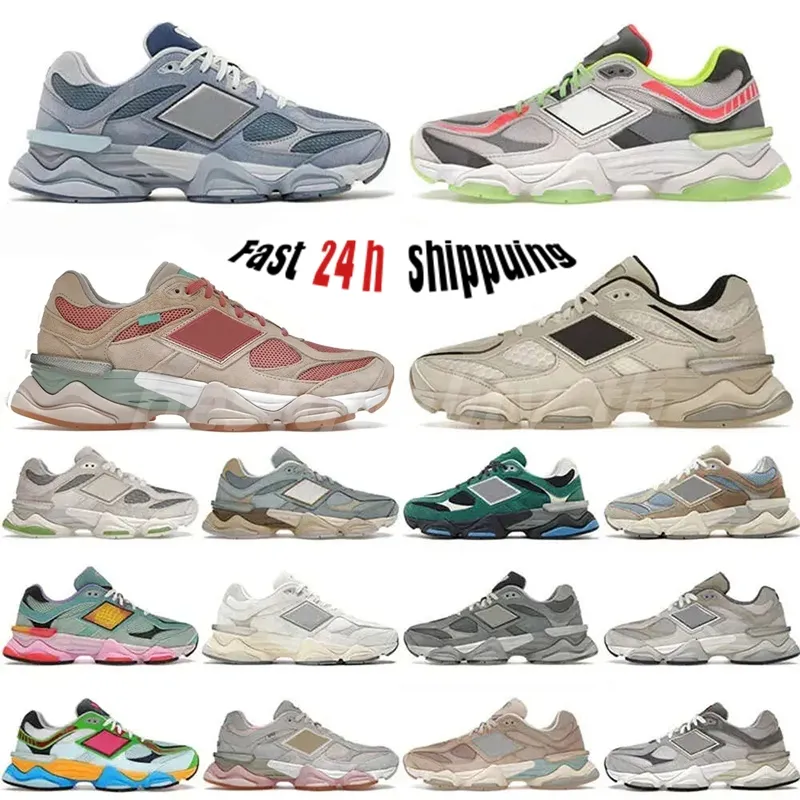 Designer 9060 Shoes Moon Daze Washed Blue Haze Quartz Gray Sea Salt Mushroom Truffle Rume 2002R 550 530 9060S Trainers Sneakers Män Kvinnor Running Shoe