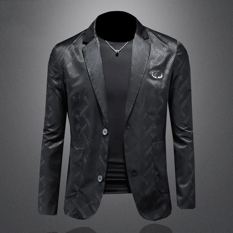 2024 Designer Ny högkvalitativ mäns kostymjacka, fashionabla och stiliga affärsdräktjacka, storlek M-5XL