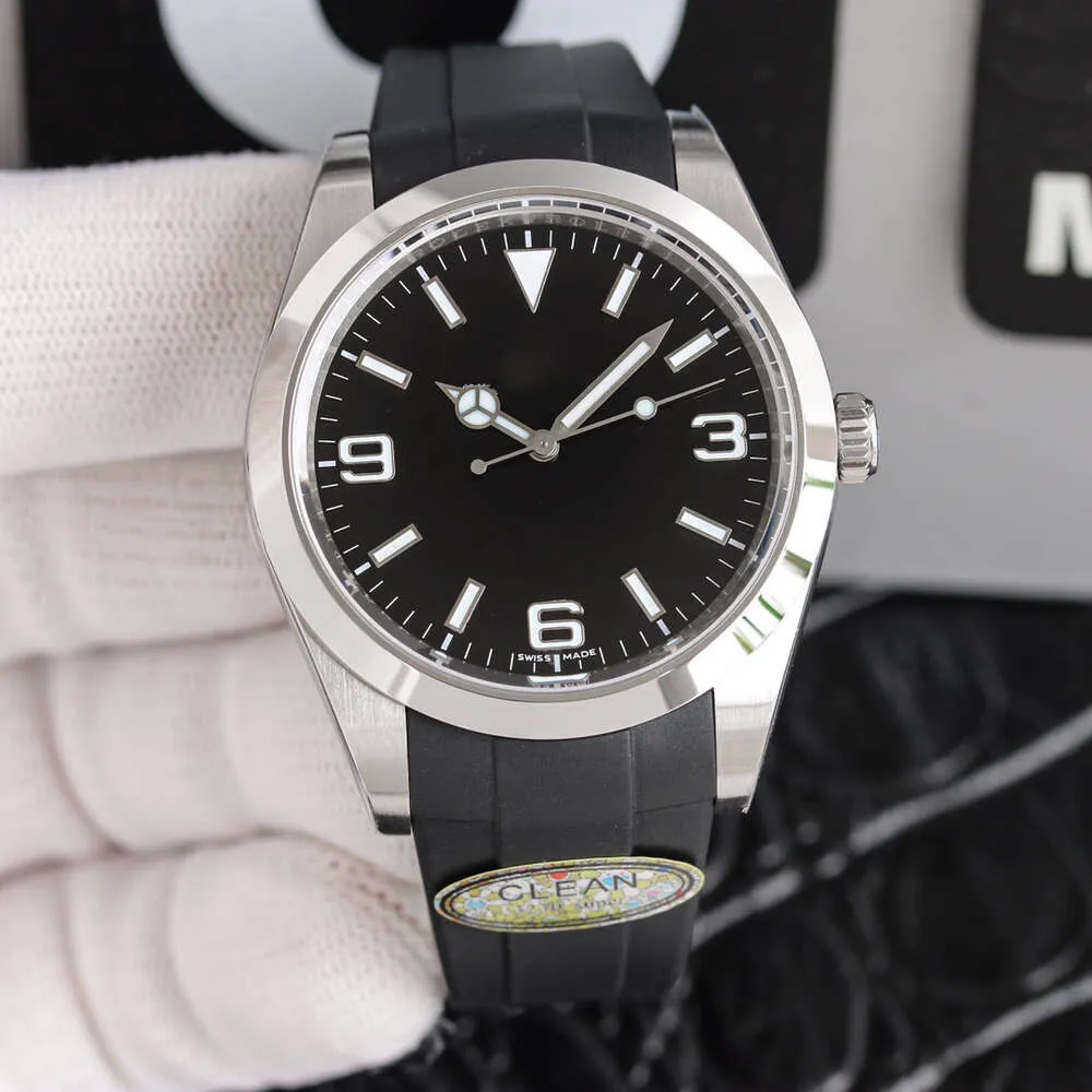 Watch 39Mm 904L C Dial Wristwatches Explorer 3132 214270 Factory Gray Luminous Clean SUPERCLONE Mechanical Men II Designer 2024 Lean 970