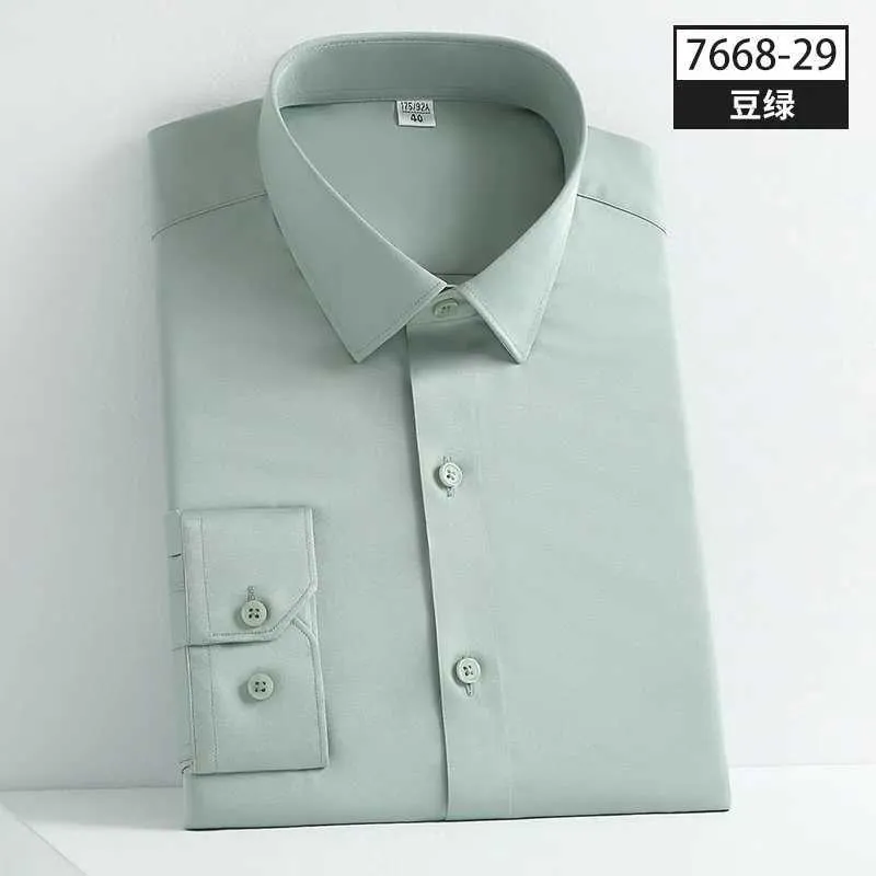Men's White Silk Dress Shirt Long Sleeve Single-Breasted Turn-Down Collar  for Business Formal from Dhgate Men's Dress Shirts - price 10.22