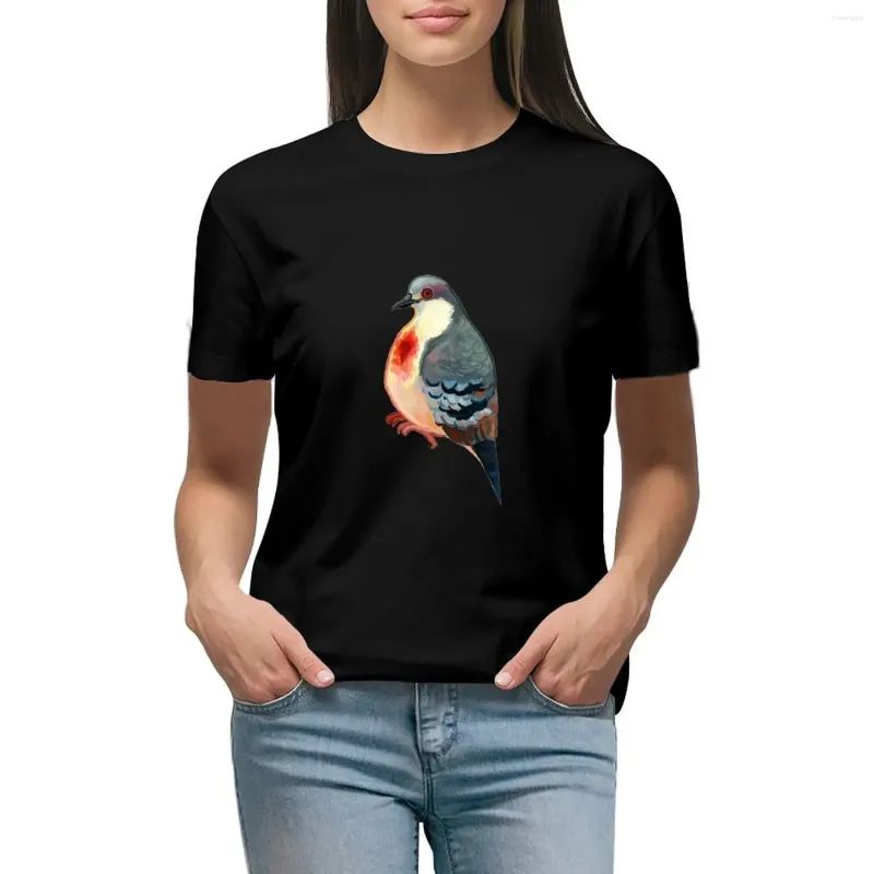 T-shirts saignants de polos de femmes