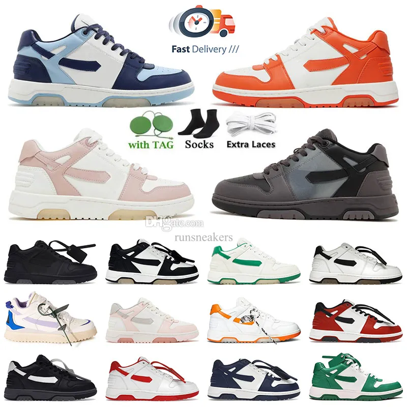 Designer Out Of Office Top quality Casual Shoes walking Men New Trainers cheap OOO Low Tops Sports Classic Sneakers Women Running Black Blue Green Vintage Distressed