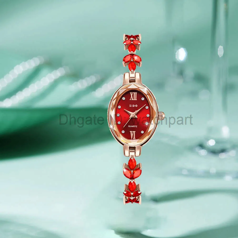 Женщины смотрят внешность Простые и модные роскошные часы с темпераментом с бриллиантами, спортивными дамами Relojs aaa Quality Watchpart