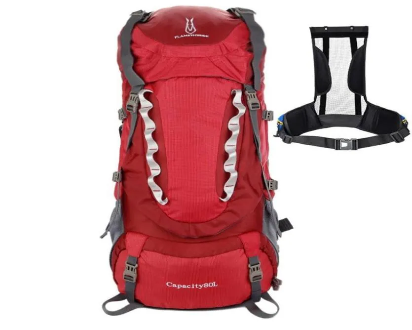 Outdoor Bags Hiking Tactical Sport Ski Notebook Backpack Waterproof Camping Running Travel Tourism Bag Rucksack 80L6601951