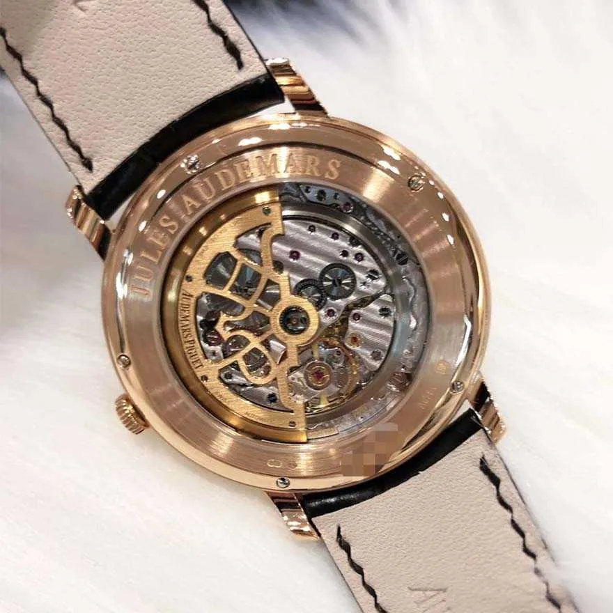 AAIP Watch Luxury Designer Koop het nu 216000 RMB Automatische machines 18K Rose Gold Automatic Machinery Mens Watch