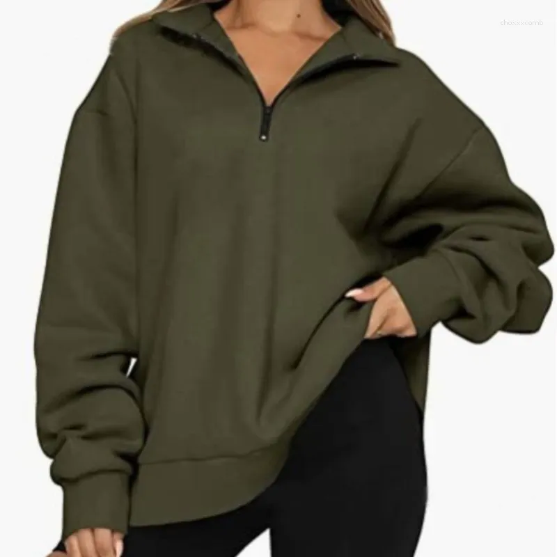 Женские Polos 2024 Осень/Зимняя рубашка поло Случайный верхний свитер с длинным рукавом без заклепок