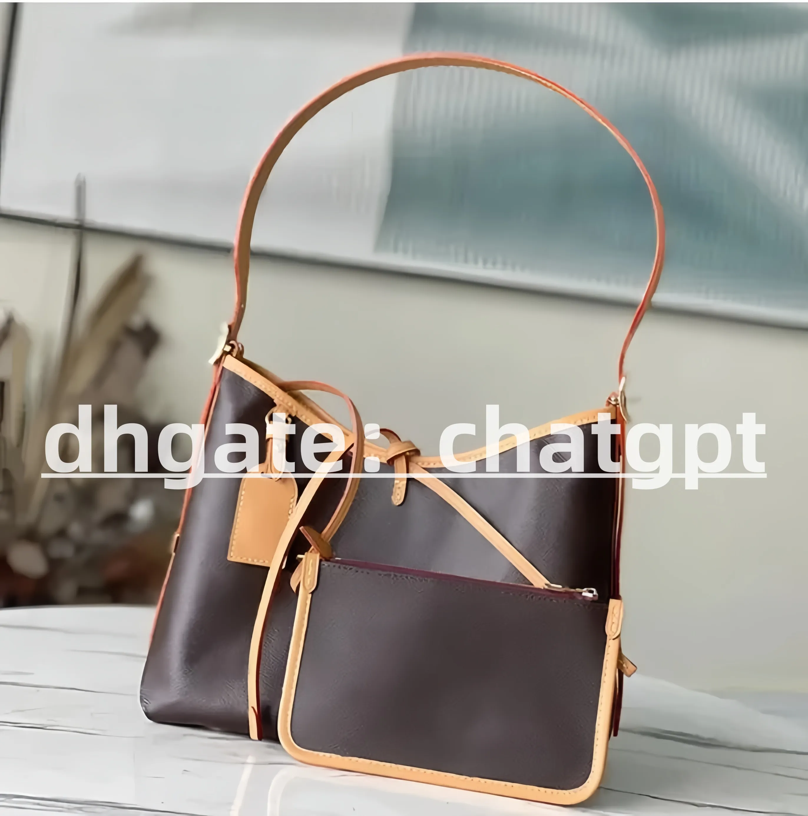 Dames bovenste replicatie Designer Tas Tas Carry All PM High-end schouderhandtassen M46203 portemonnees