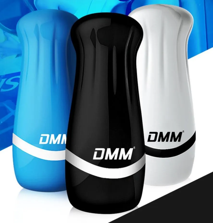 DMM 3D realistisk fitta manlig onanator vibrator mjuk silikon vagina vibrerande onani cup stimulator sex leksak för män c181126168294