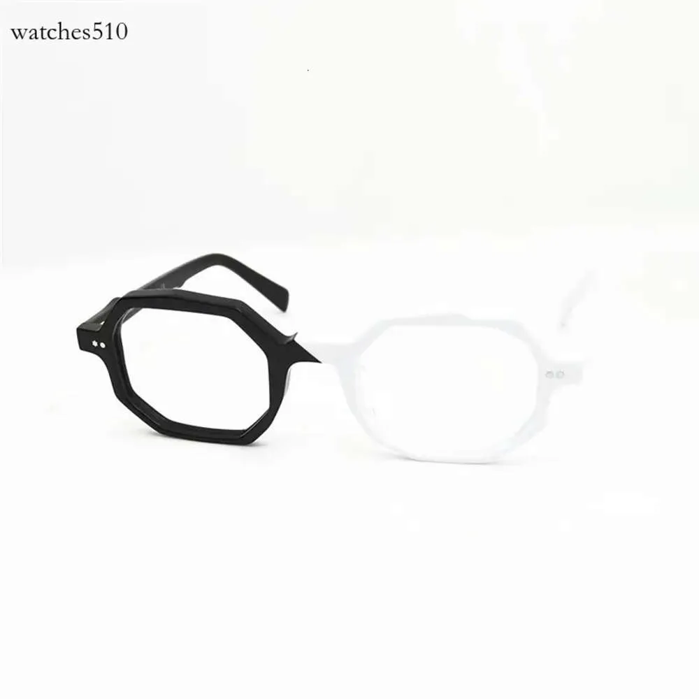 TART 165 lunettes optiques pour hommes Femmes de mode de créateur rétro Fiche de mode acétate Hexagon Full Fild Full Elasticité Style Affaire de Lument Lumière Anti-Blue avec boîte