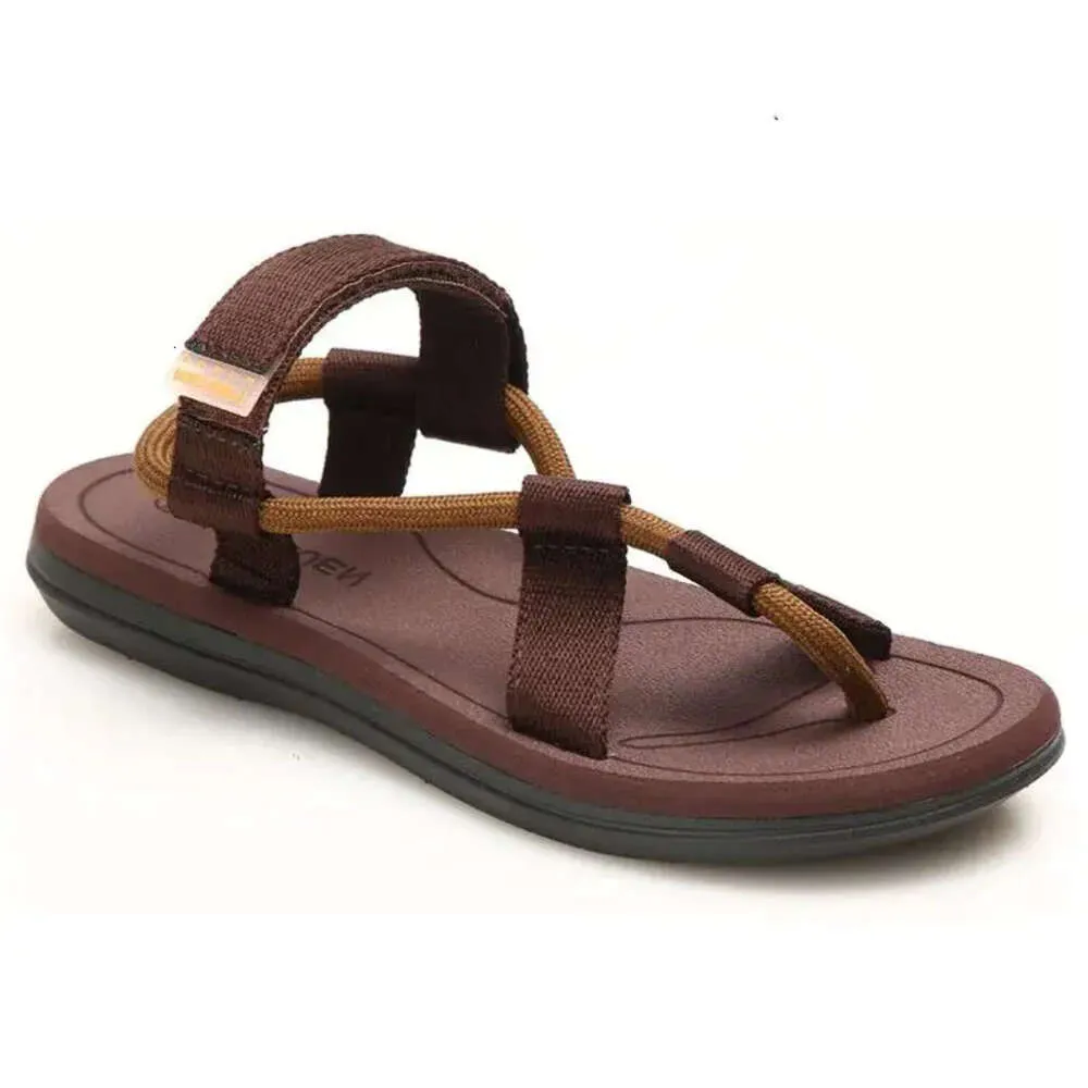 Flops Sandals Flip Slip On Flats Slippers Slides Men Sandalias Hombre Gladiator Casual Rope Male Summer Roman Beach ShoeSandals saa pers Shoe