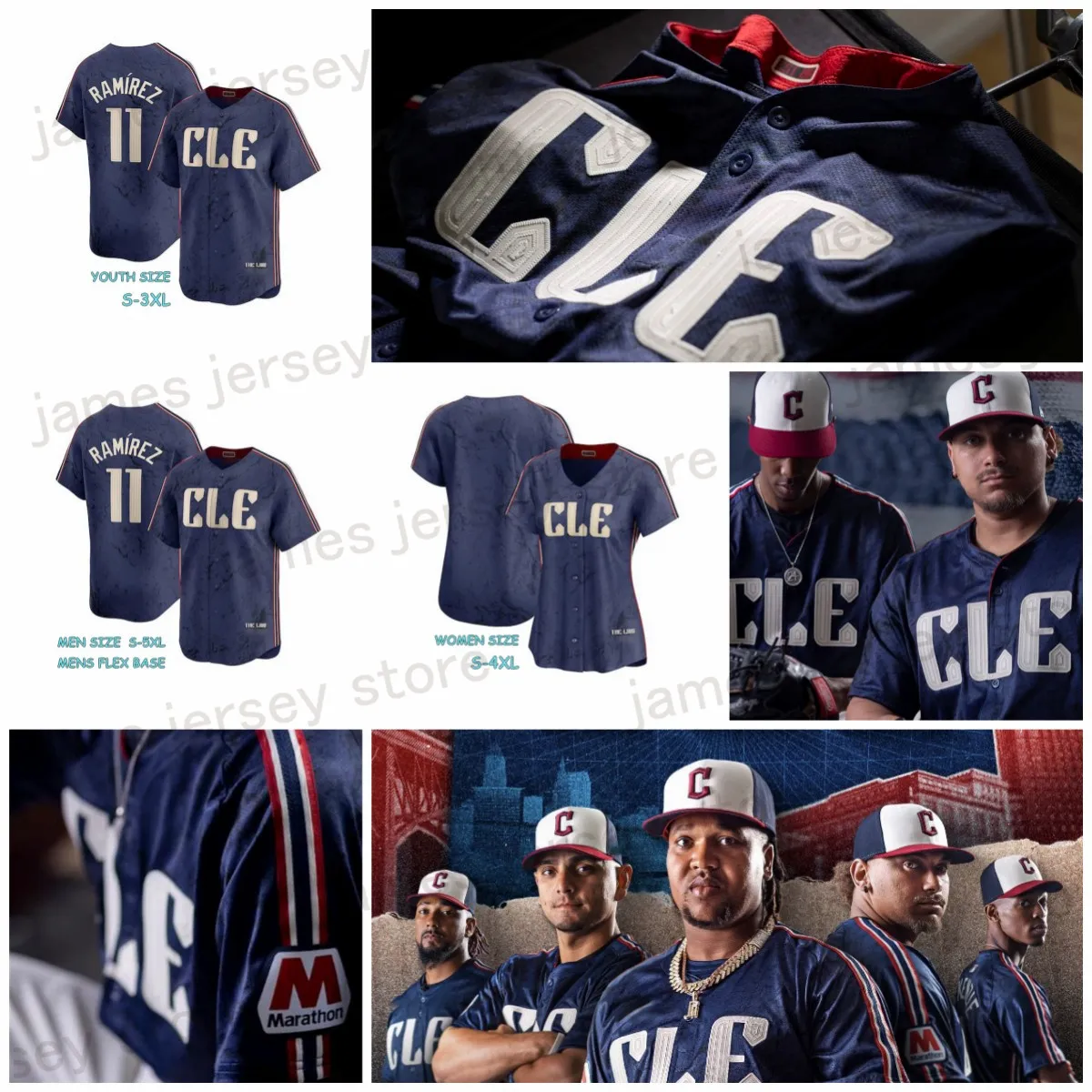 2024 New Style City Connect Baseball -Trikot Daniel Norris Reynaldo Lopez Cody Morris David Fry Matt Moore Touki TousSaint Konnor Pilkington