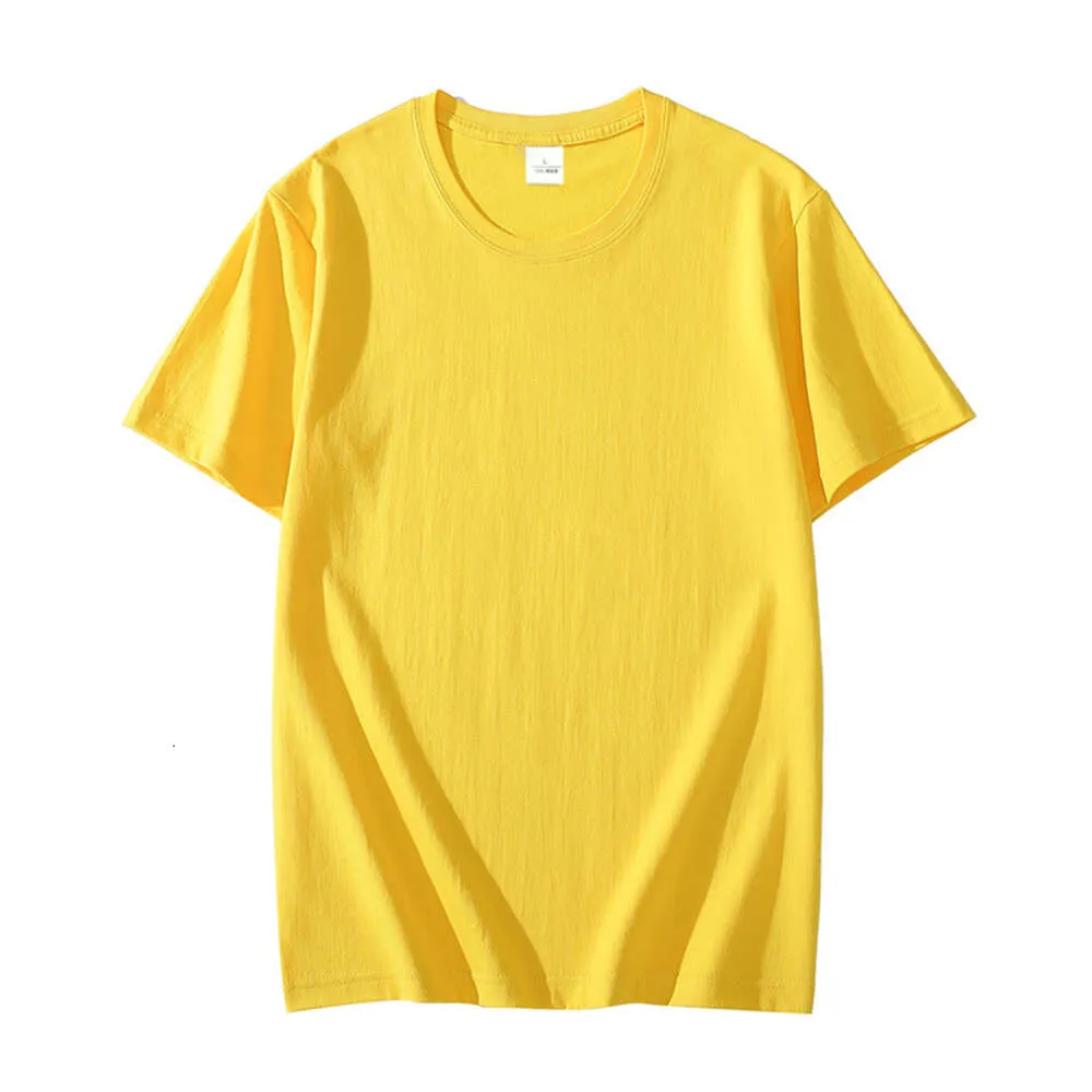 卸売ブランクソリッドカラーTシャツ丸首短袖ホワイトサマールーズFX3D