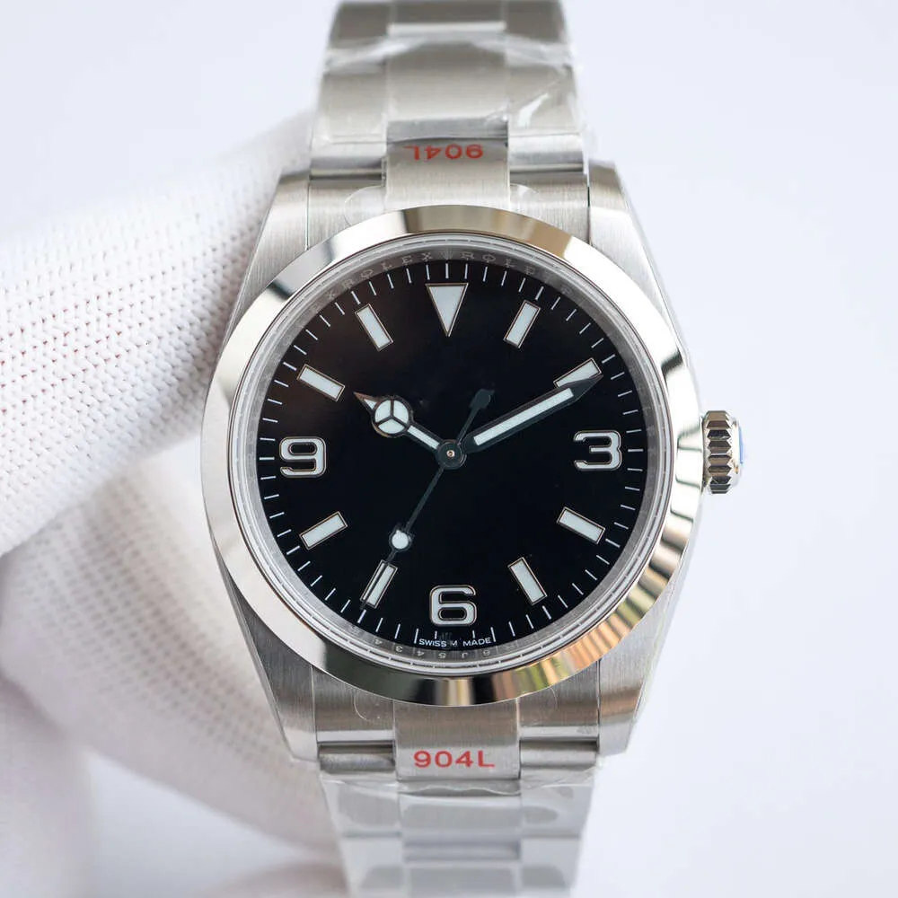 Luminous 904L Gray Explorer SUPERCLONE Dial Men II 214270 39Mm Designer 3132 C Watch Factory Mechanical Wristwatches 2024 Clean Lean 96