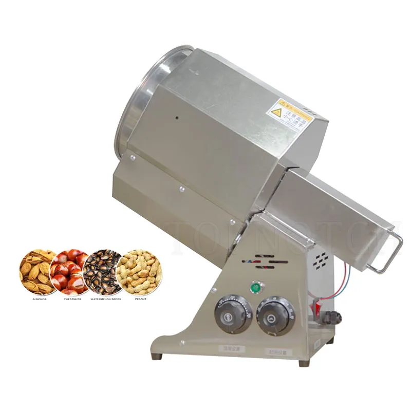 Maszyna do pieczenia z fasoli kawy Sesame Ziarna orzechowe migdałowe palec orzechowy maszyna do pieczenia