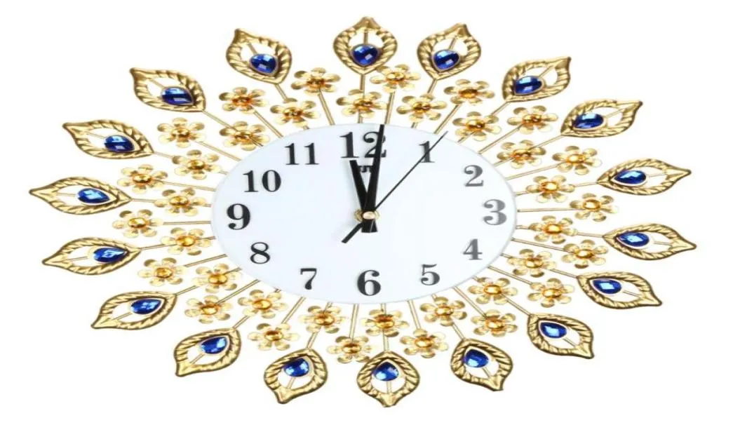 Orologio da parete grande orologio da parete in metallo in metallo orologi per ago digitale per soggiorno decorazione per la casa orologio da parete grande2091244