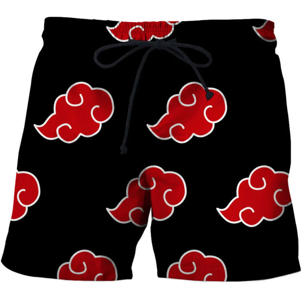 Summer Digital Print Shorts 3D Beach Pants Naruto M514 17