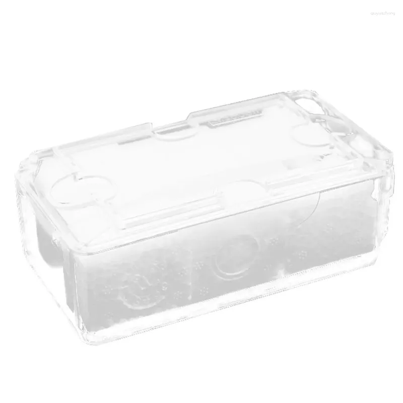 Scatole di orologio Transparent Box Organizzatore Porta Bracciale per Bracciale Stand Stand Stira di plastica Pieto Moneta Moneta