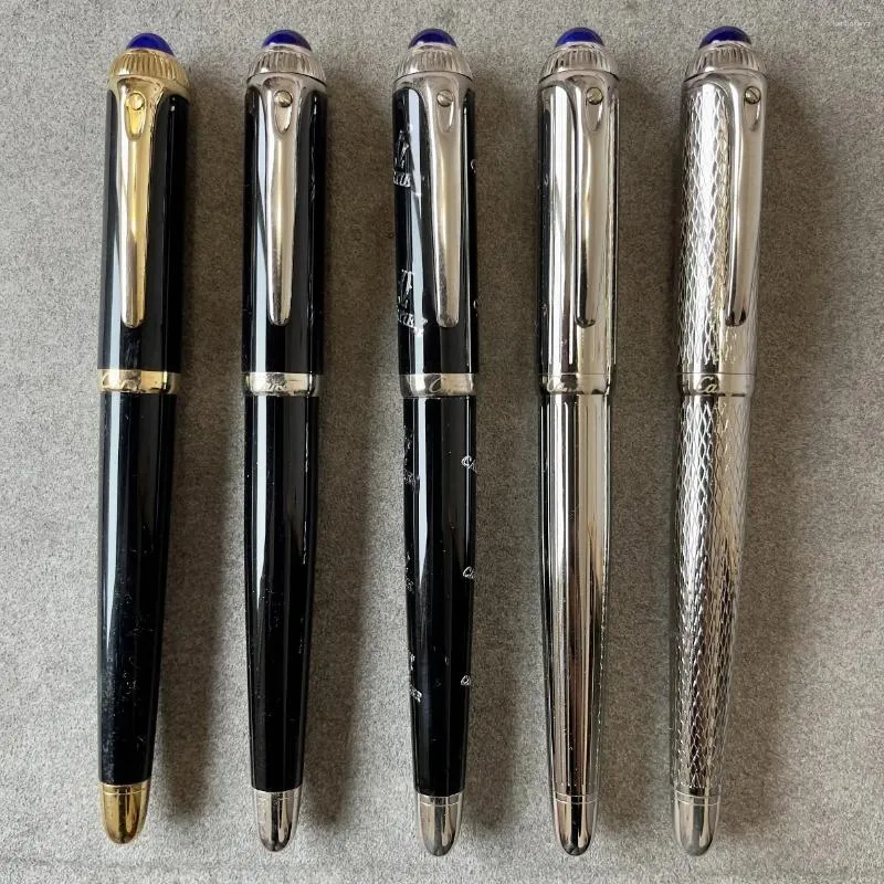 French CT Boutique Высококачественный Crystal Heavy Touch All Metal Pearl Signature Roller Ball Pen Уникальная