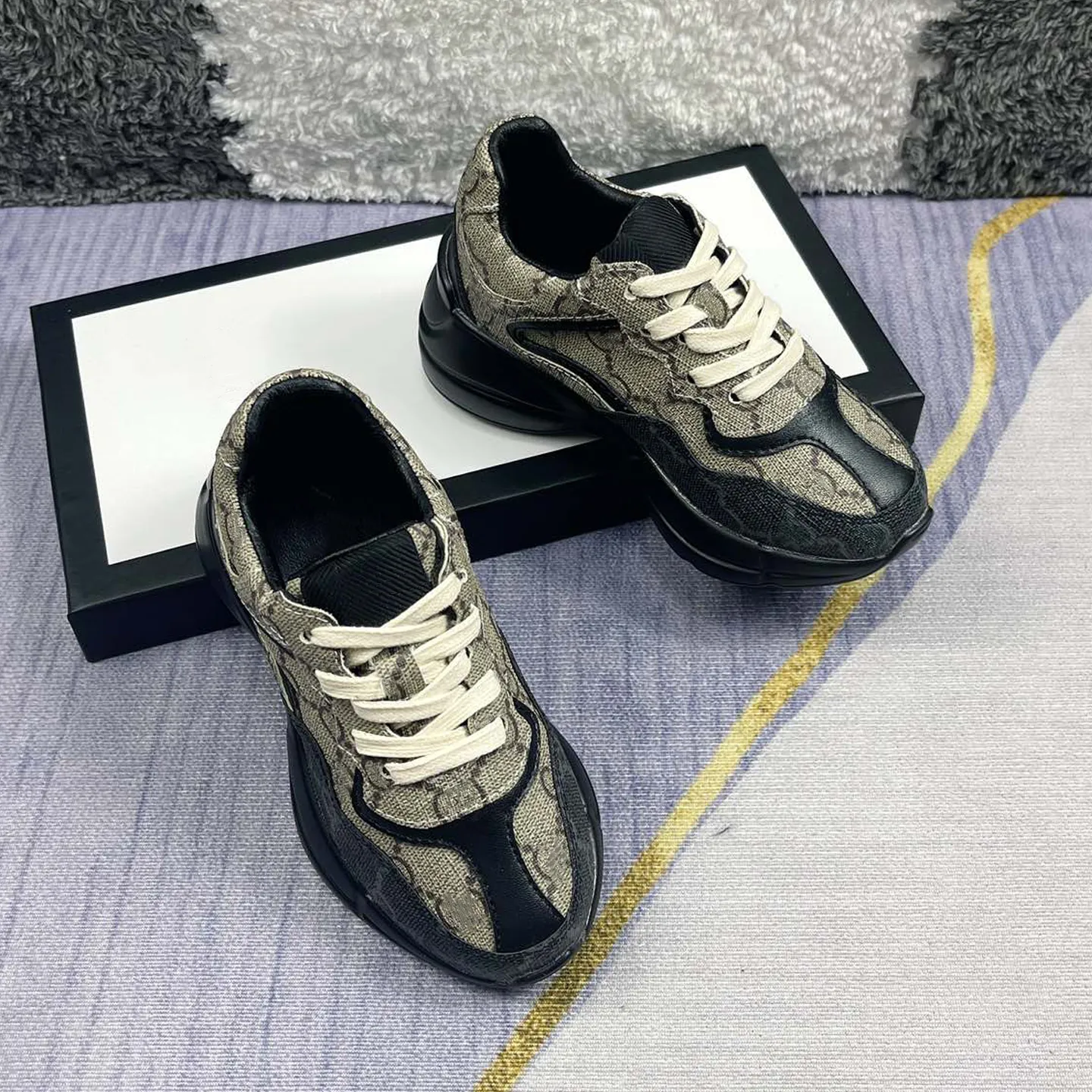 Designer Platform Sneakers For Kids Casual Cato Fashion Shoes For Boys And Girls Perfect For Parties And Running Daddy And Toddler Sizes Available From Kids shoes gg 38.87 DHgate.Com