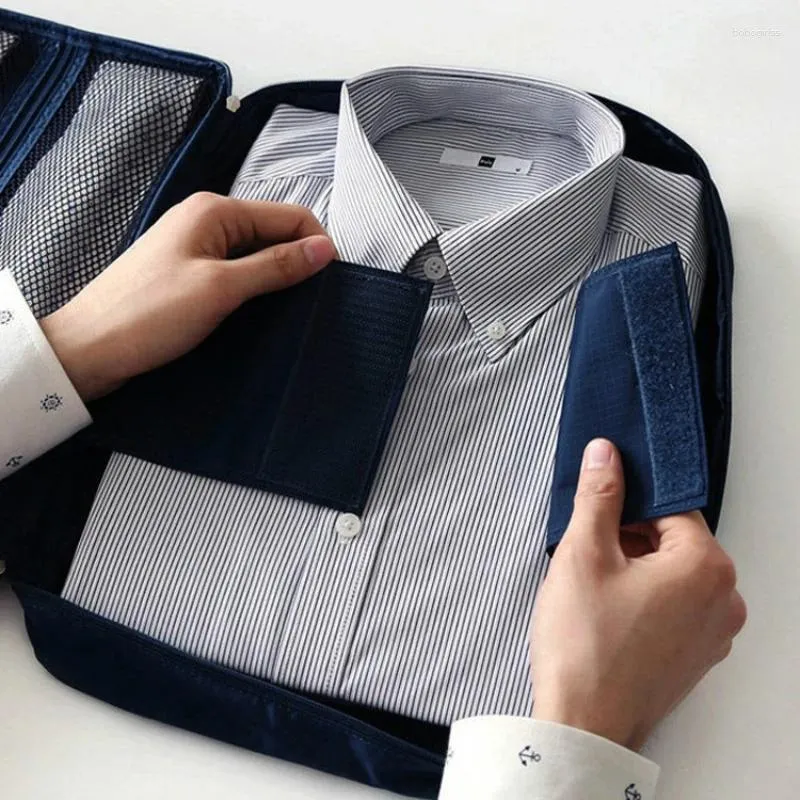 Aufbewahrungsbeutel Krawatte Hemd Falten Proof Beutel wasserdichte tragbare Geschäft Multifunktional Ready Wear Finishing Package