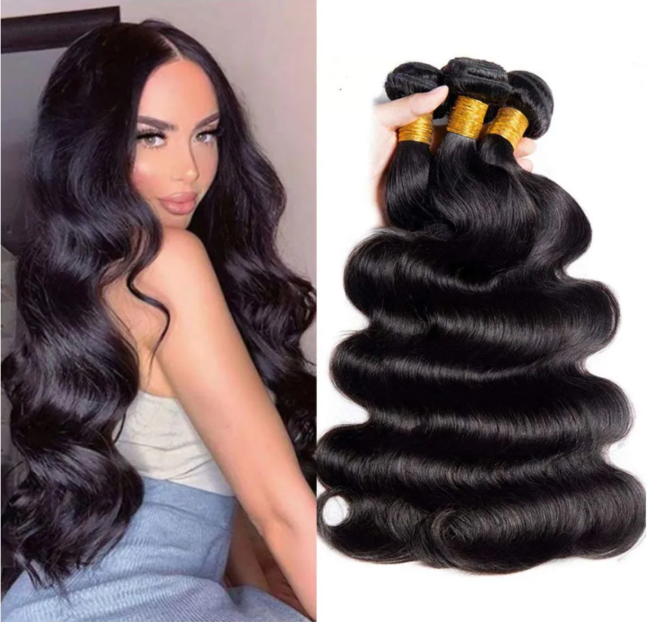 30ing fachry whoctolesale natolor hural cuman hair hair curtain 9AVirgin Human Hair Bundle Bodywavy