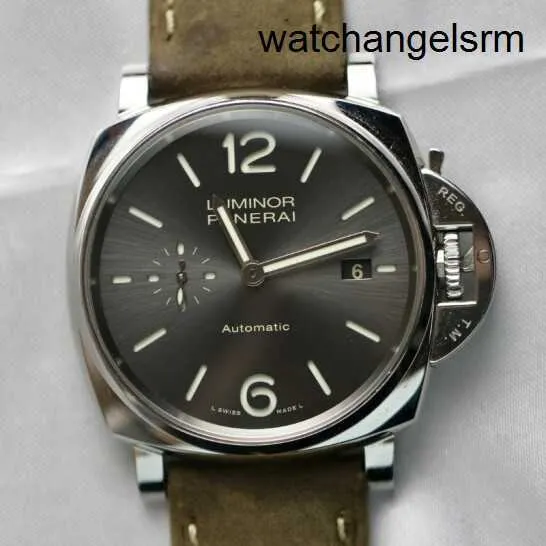 Tactical Wrist Watch Panerai Luminor Due Series Swiss Watch Automatic Mechanical Watch Luxury Watch Waterproof Mens Chronograph Watch PAM00904