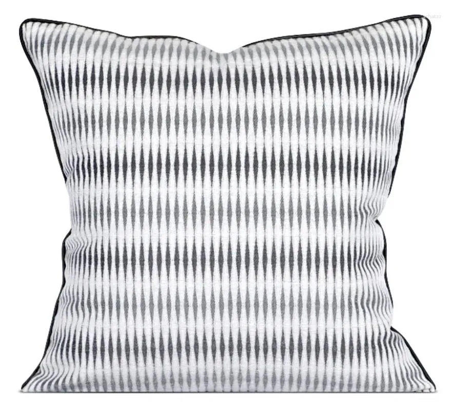 Caso de travesseiro Cool Cinza Cinza Abstract Decorativo Pillow/Almofadas Caso 45 50 Decoração da casa da capa moderna européia