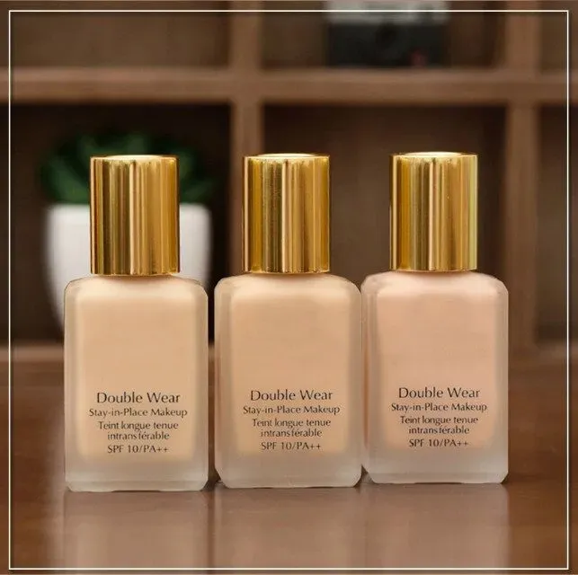 Makeup Face Foundation Double Wear Stay-In-Place Makeup Liquid Foundation 30 ml 2 färger gratis shopping bästa version