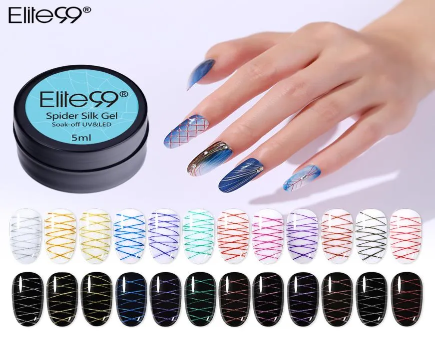 Elite99 Spider Gel 5ml Gel лак для ногтей.