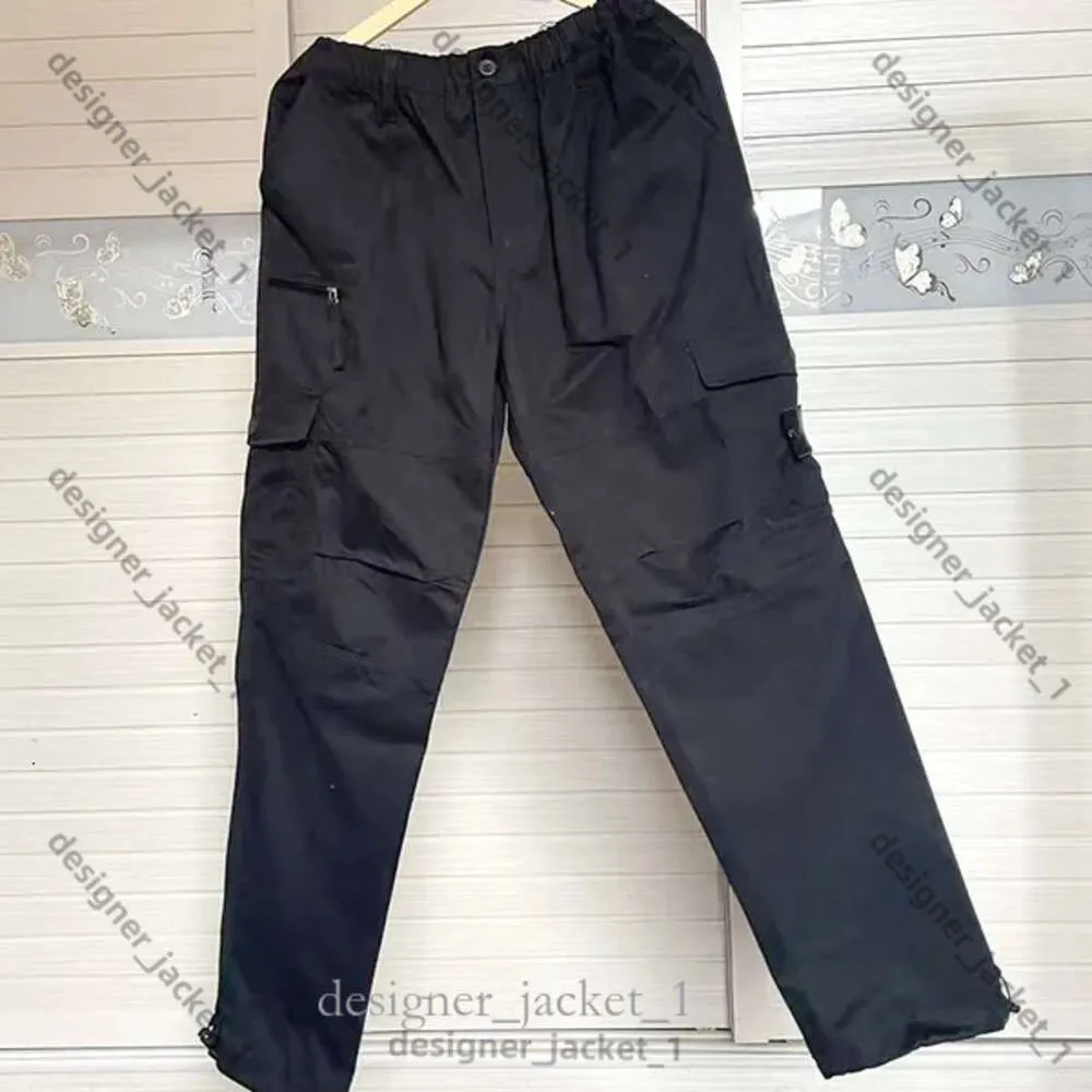 Broek heren steen en eilandme kompas merk hoogwaardige vrachtbroek mannen lange broeken mannelijke stenen joggen overalls tactische broek ademende ontwerper joggers 8783