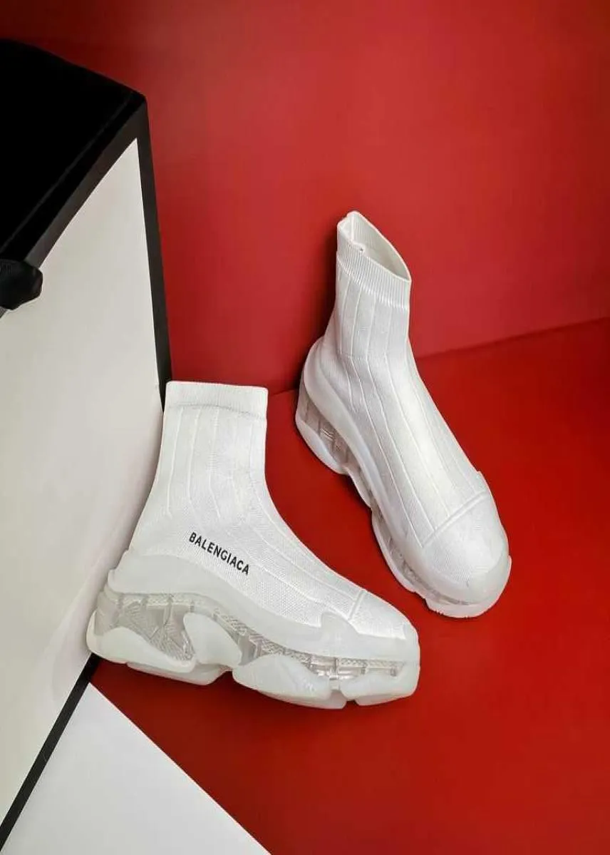 Scarpe calze Sneaker femminile autunno Men039s Model di scarpe rosse Net coppia Paris Old Daddy Scarpe da donna Stivali bianchi 2212233645101