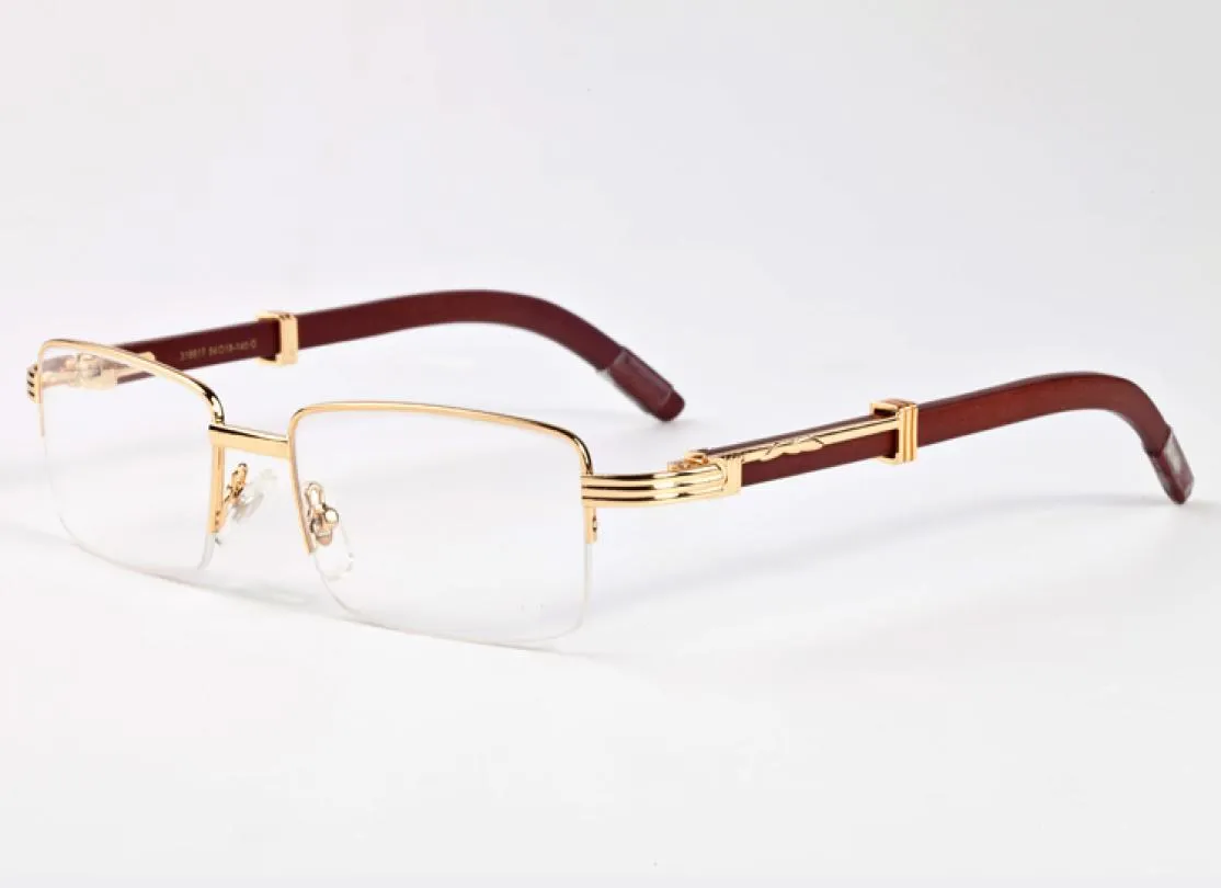 Винтажные солнцезащитные очки буйвола для мужчин модные солнцезащитные очки ретро -полумадм -очки верхняя часть Quality Spot Sun Glasses lunettes gafas5324378