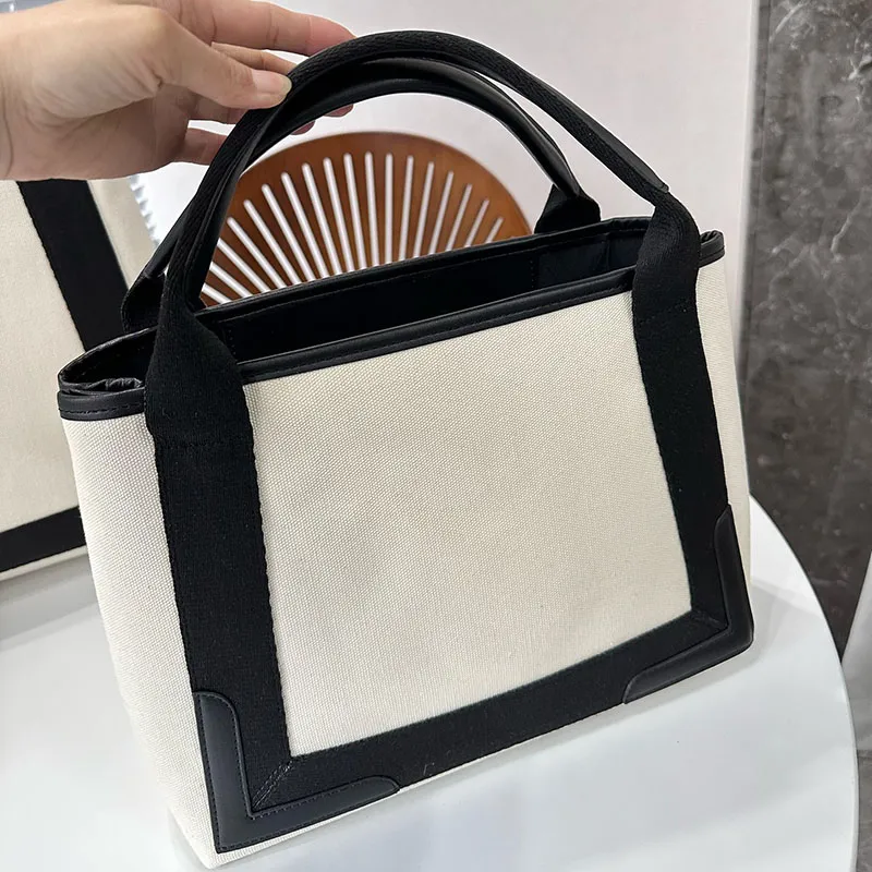 Women Tote Bag Canvas Shopping Bag Lady Shoulder Bags Handbag Composite Bag Designer Purse Beach Bags Cotton Canvas Fabric Mini Wallets Coin Pouch Zipper Beach Totes From 66 21 DHgate