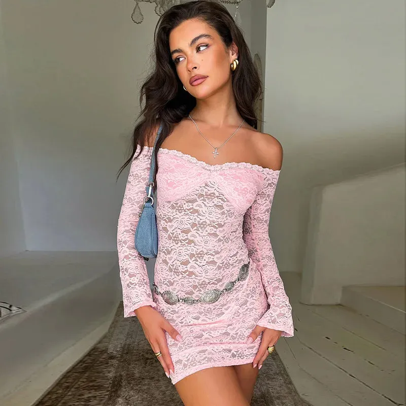 Townlike Lace Off Shoulder Mini Bodycon Dress for Women, Empire Silhouette, Autumn Winter from Dhgate Basic & Casual Dresses - price 44.11 Townlike Lace Off Shoulder Mini Bodycon Dress for Women, Empire Silhouette, Autumn Winter from Dhgate Basic & Casual Dresses - price 44.11