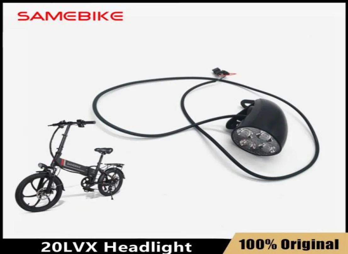 Original SameBike 20LVXD30 Head Light Assembly -Teil für Smart Electric Bike Scheinwerfer Ersatzzubehör6773231