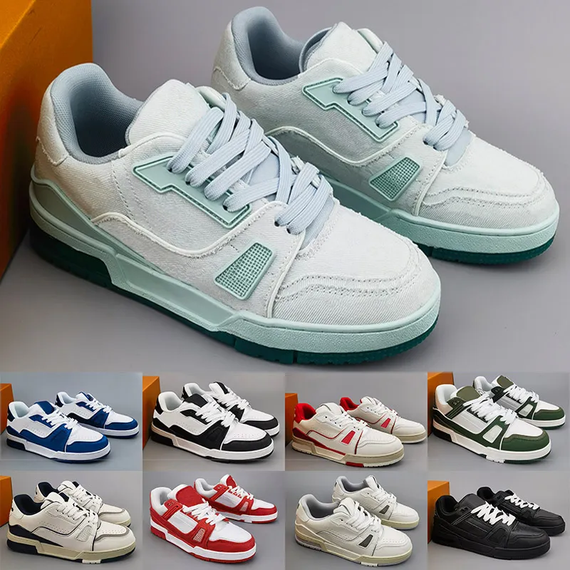 Stylish Mens and Womens Sneakers Outdoor Trainer Shoes with Colorful Overlays and Platform Sole