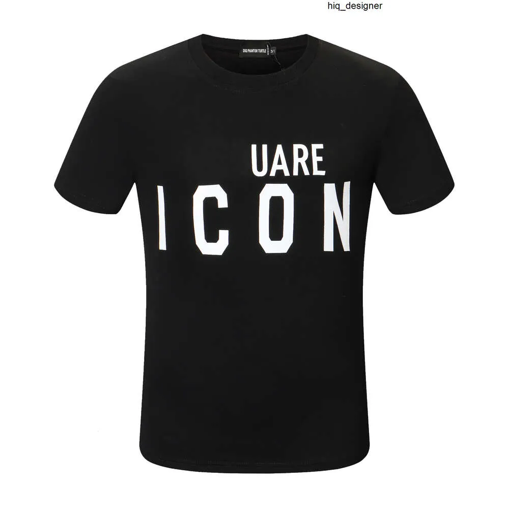 dsquared2 dsquared 2 d2 dsq2 Вы T-shirts masculins Designer pour hommes T-shirts noir blanc dos cool t-shirt masculin moderne d'été